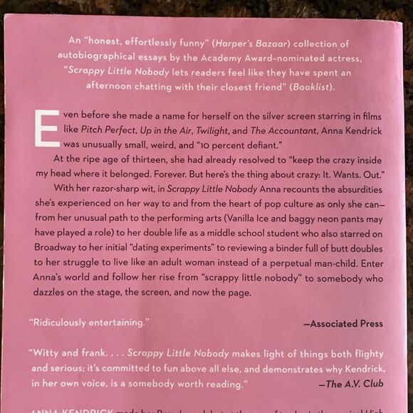 Anna Kendrick book - scrappy little nobody - Picture 2 of 3